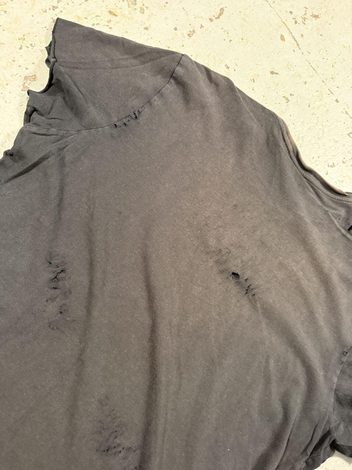 Vintage Cropped Thrashed Harley Tee