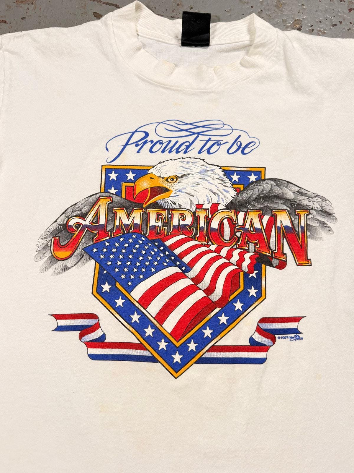 Vintage Proud To Be American Tee