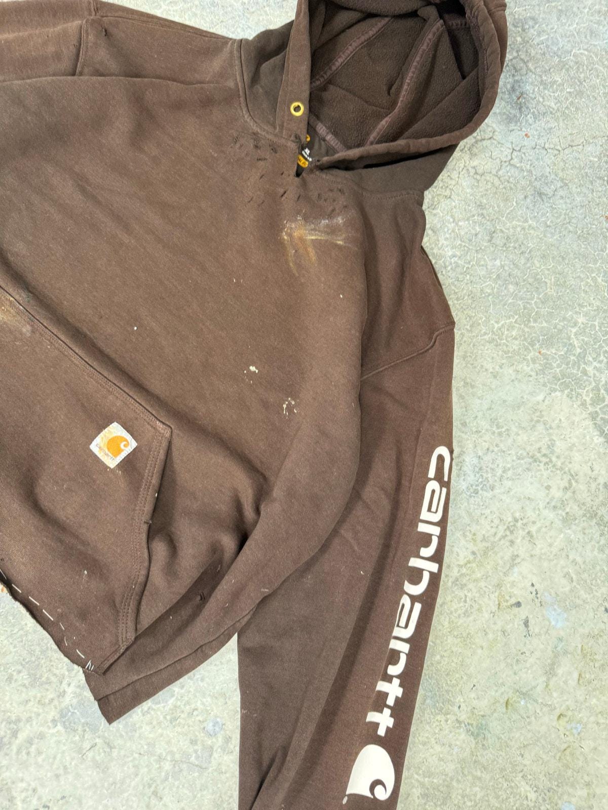 Vintage Distressed Carhartt Hoodie