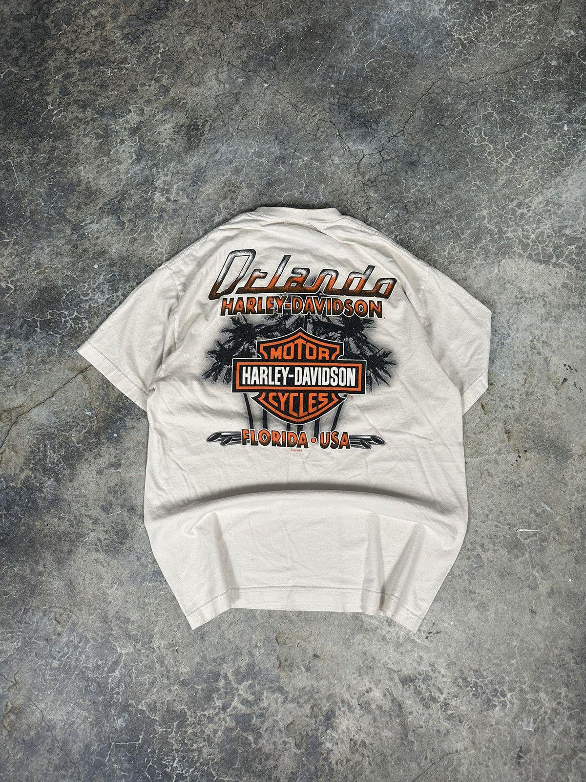 Vintage Thrashed Harley Davidson Tee