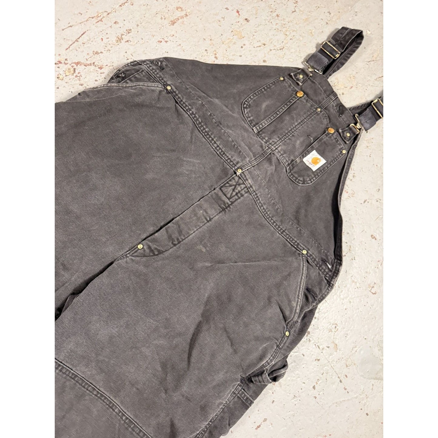 Vintage Distressed Carhartt Overalls