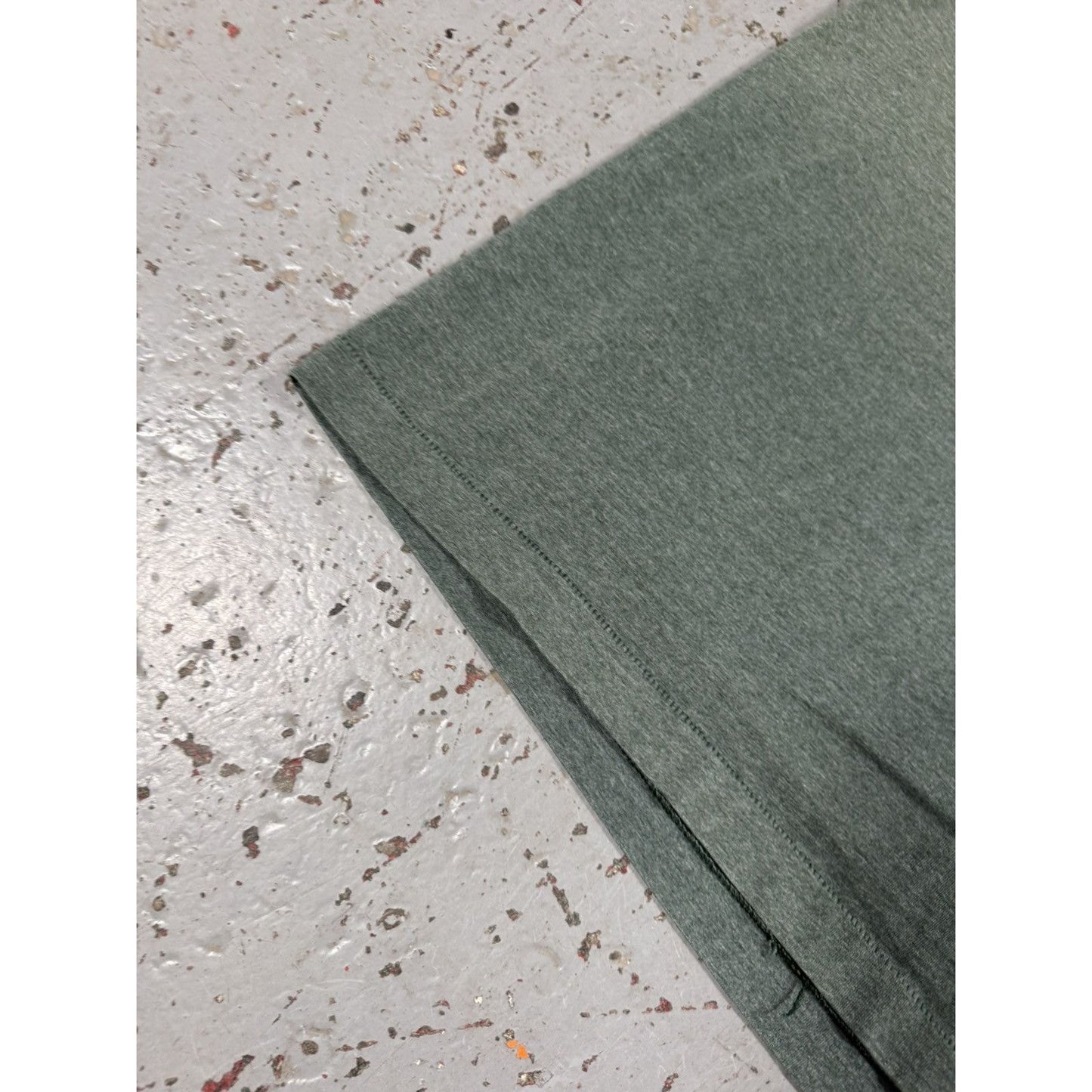 Vintage Single Stitch Sun Faded Blank Green Tee