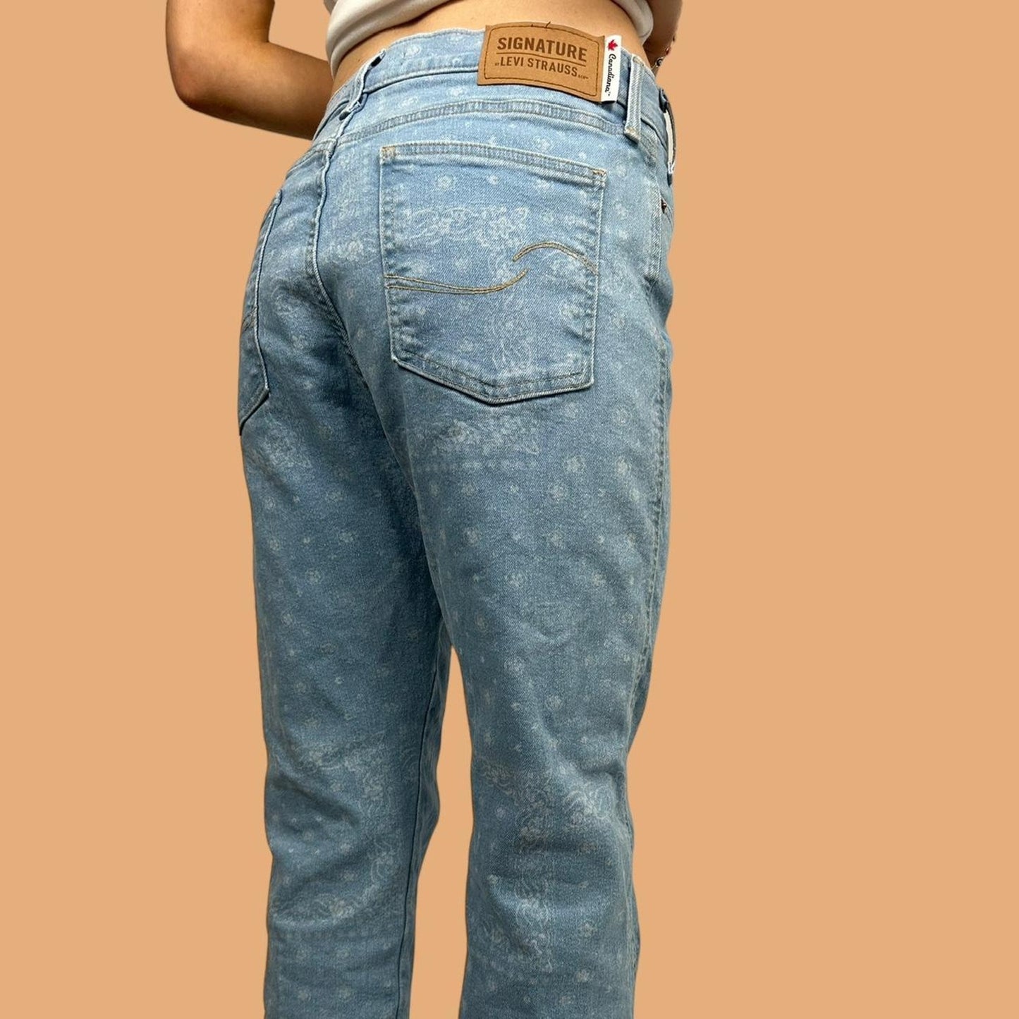 Levis paisley pants pants