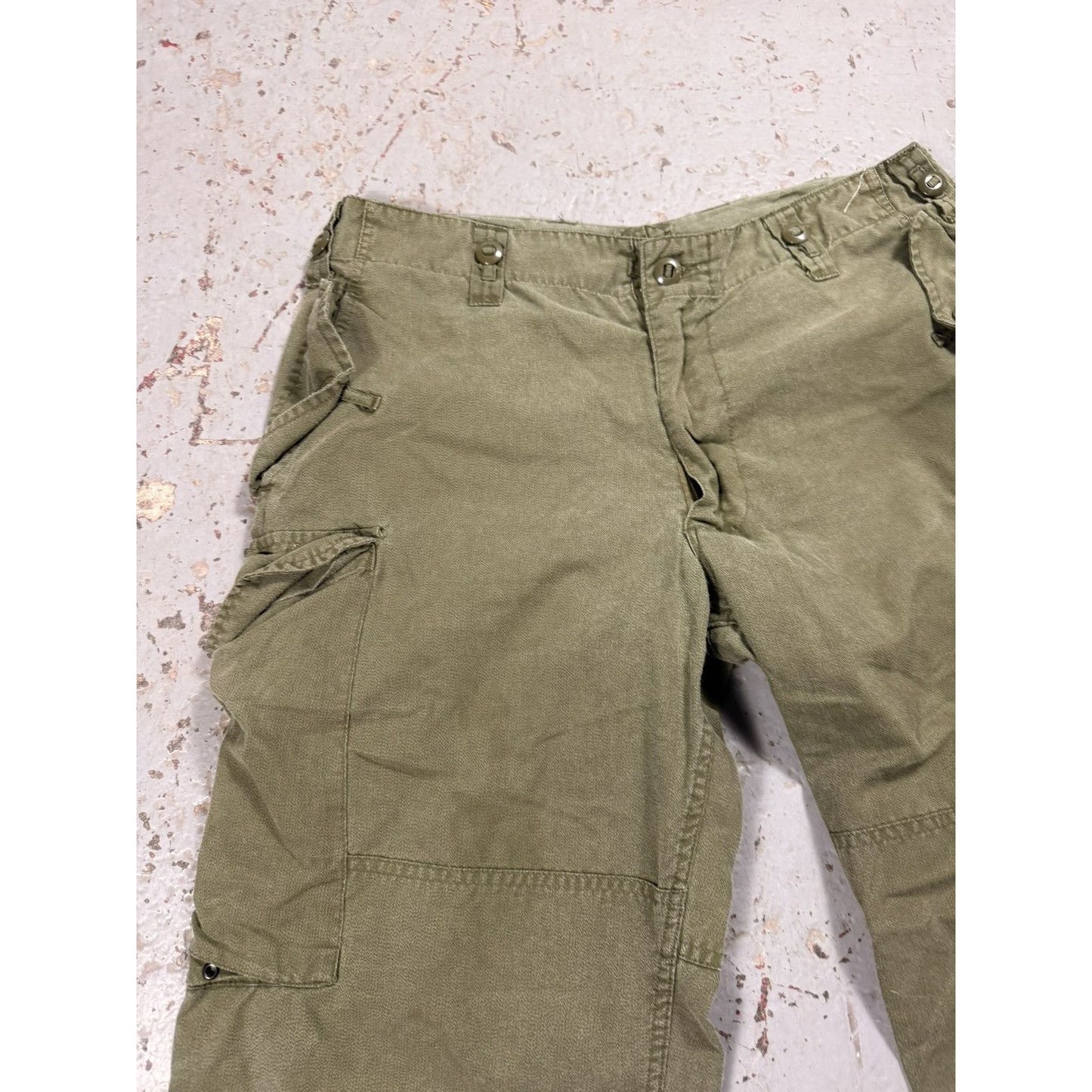 Vintage Original Canadian Army Military Cargo Pants