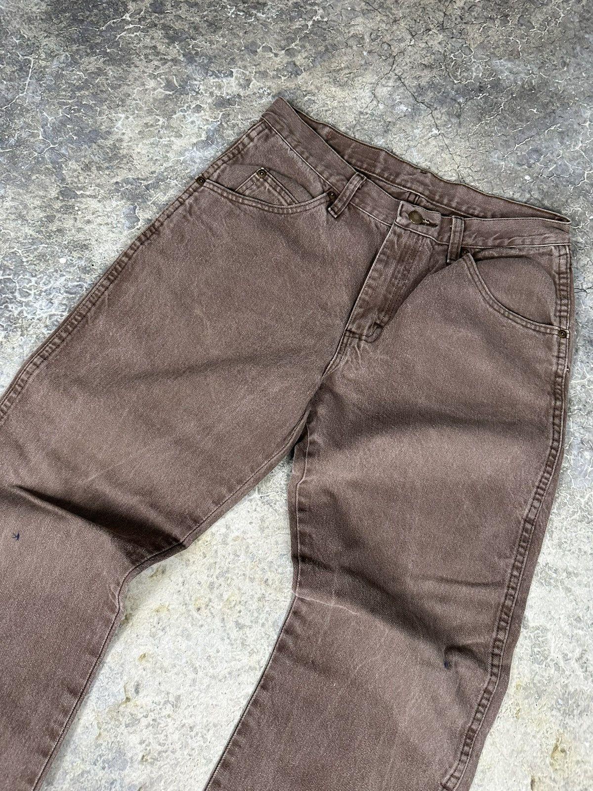 Vintage Mocha Brown Wrangler Jeans