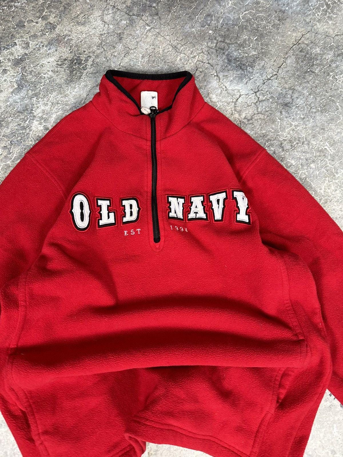 Vintage Old Navy Fleece Quarterzip pullover