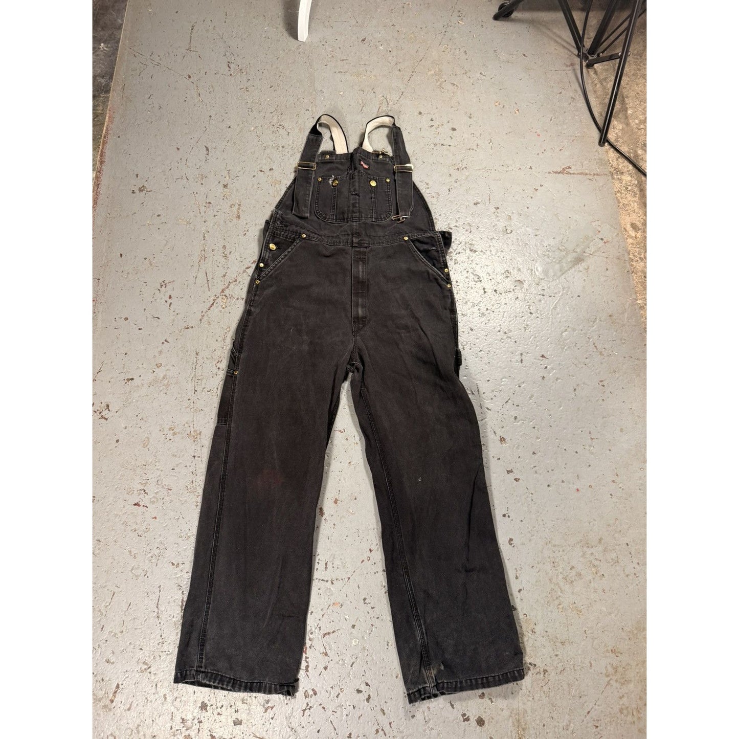 Vintage Dickies Black Overalls