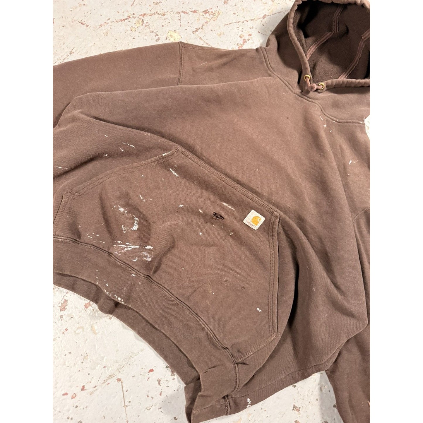 Vintage Distressed Carhartt Painter Hoodie