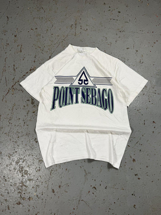 Vintage Single Stitch Point Sebago Tee