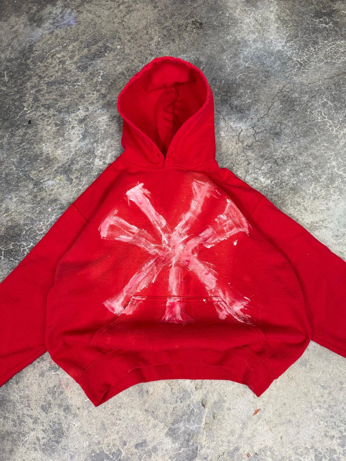Vintage Yankees Paint Hoodie