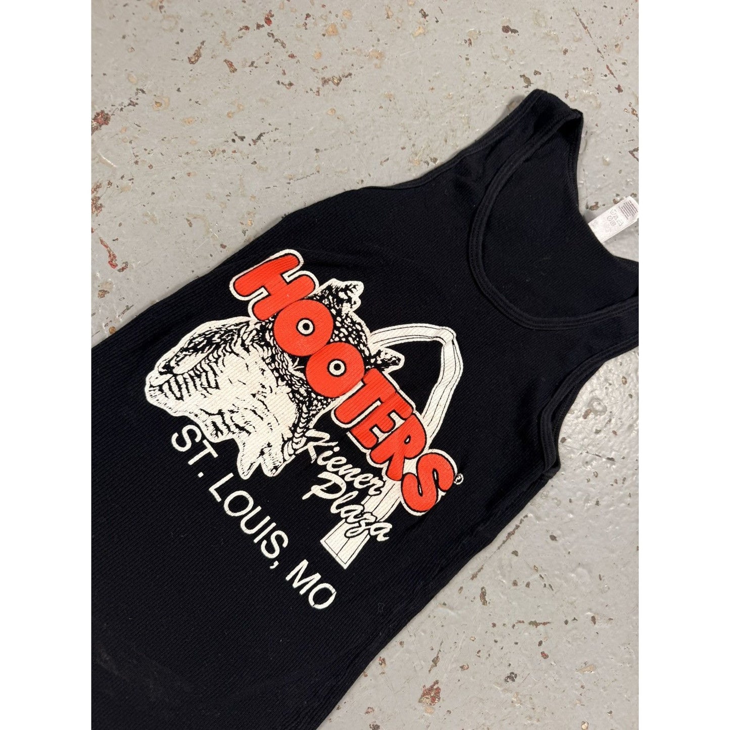 Vintage Hooters Tank Top Wife Beater Rare