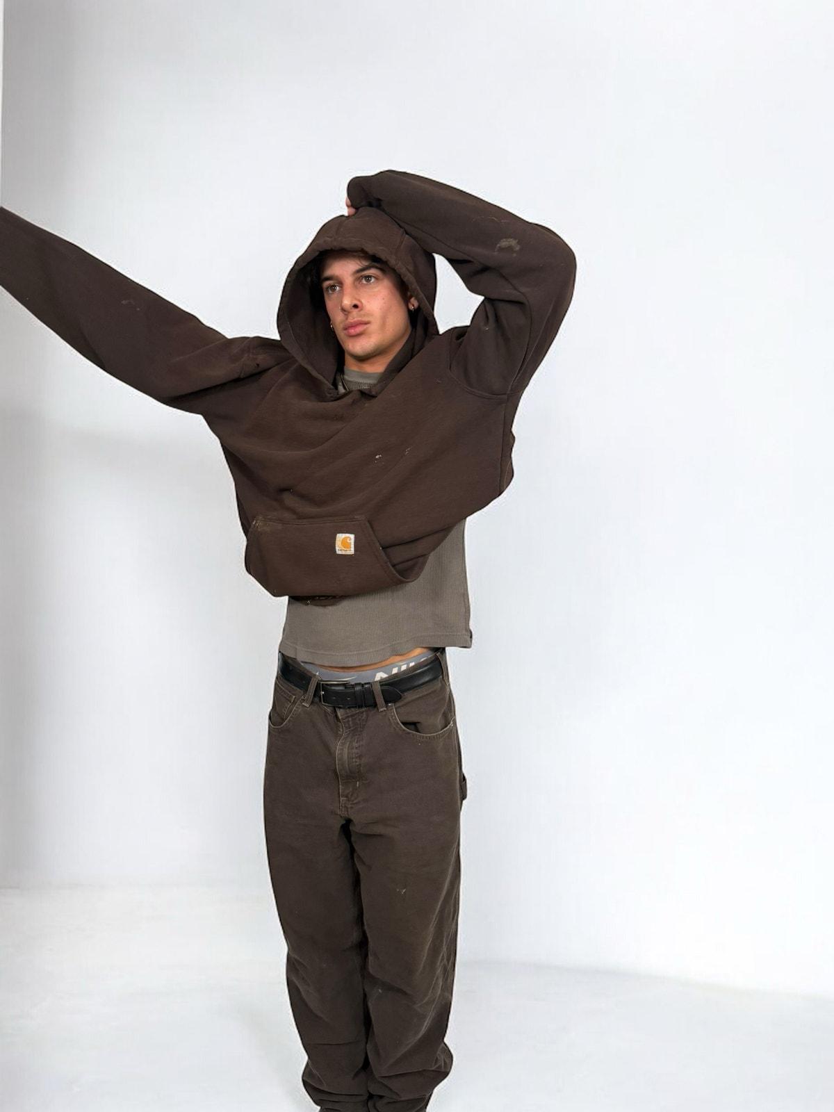 Vintage Distressed Carhartt Hoodie