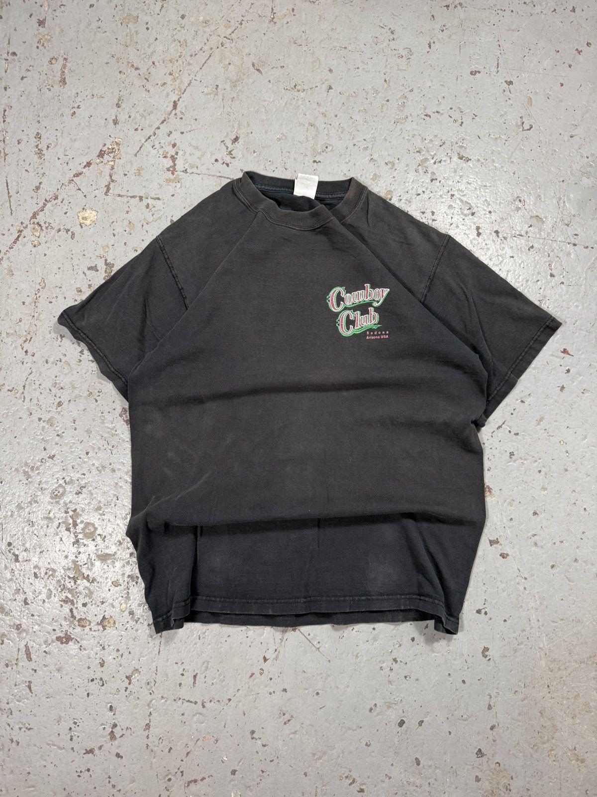 Vintage Faded Cowboy Club Arizona Tee
