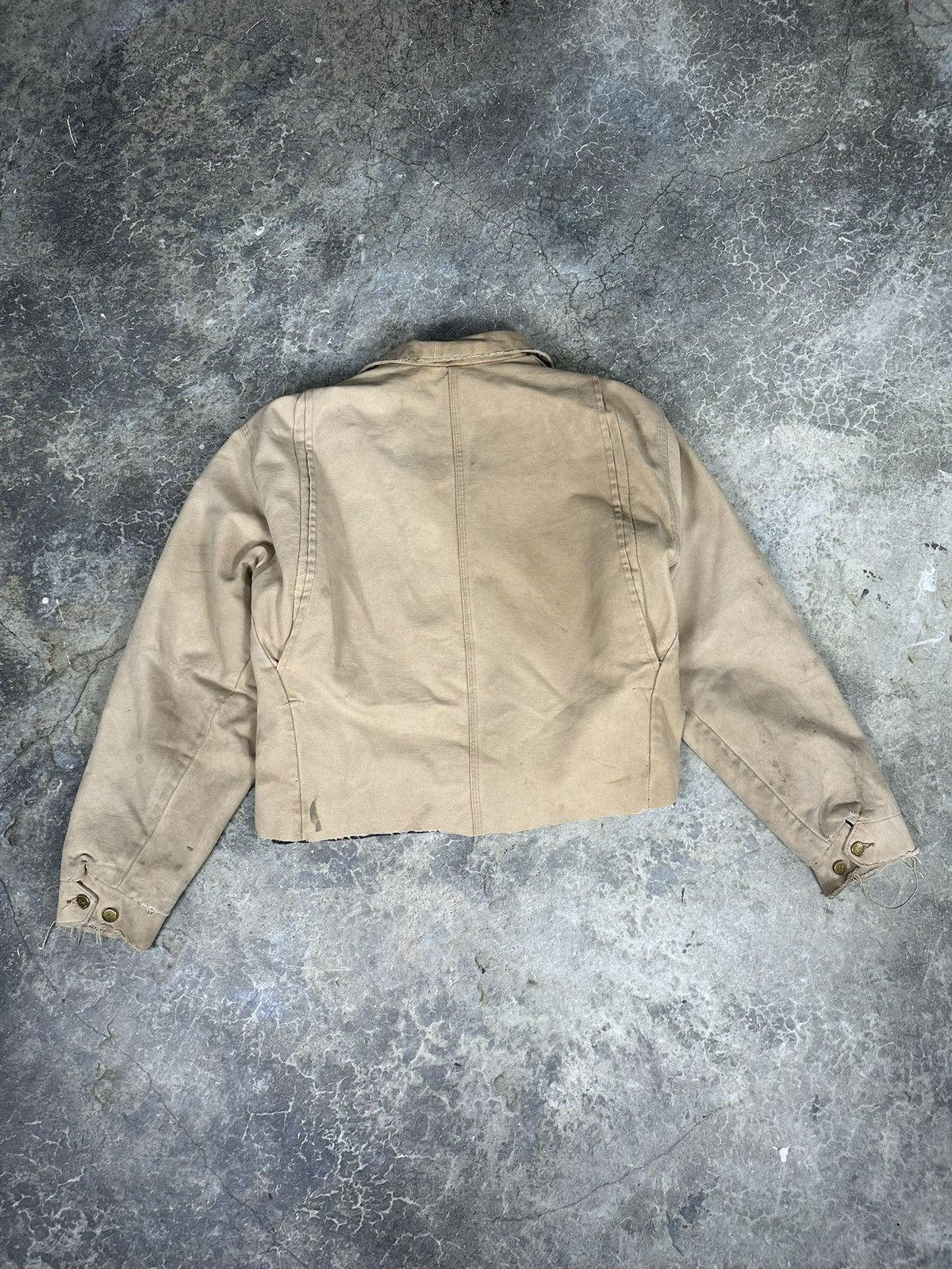 Vintage Cropped Carhartt Style Cowboy Jacket