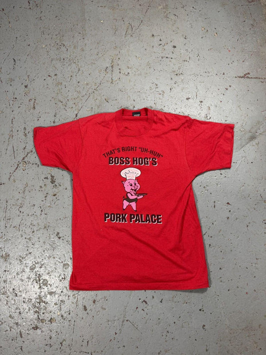 Vintage Boss Hogs Pork Palace Pig Tee