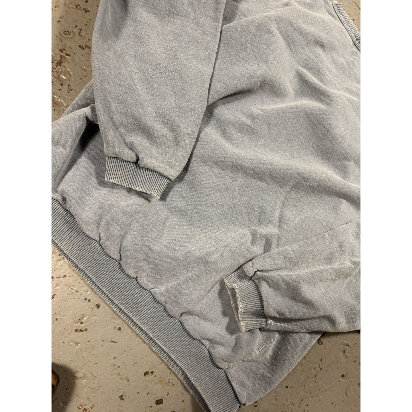 Classic Vintage Blank Blue Crewneck Sweater