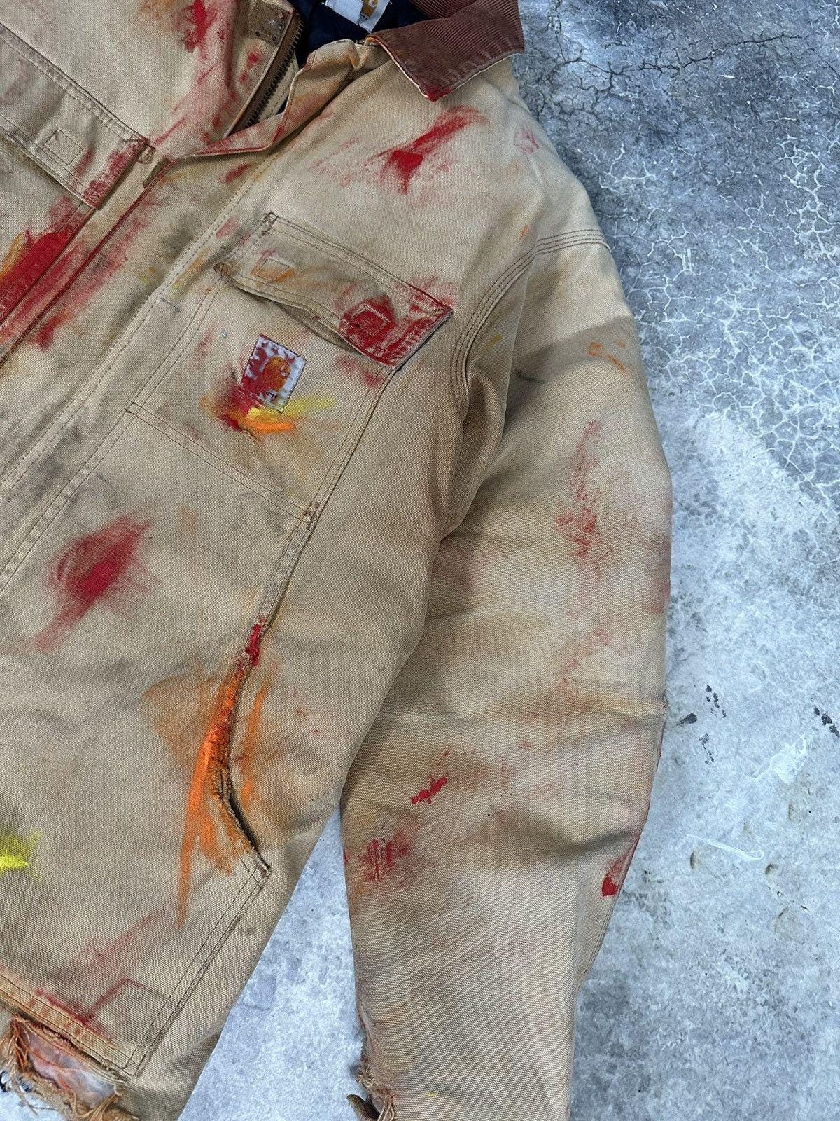 Vintage Painted Carhartt Arctic Jacket
