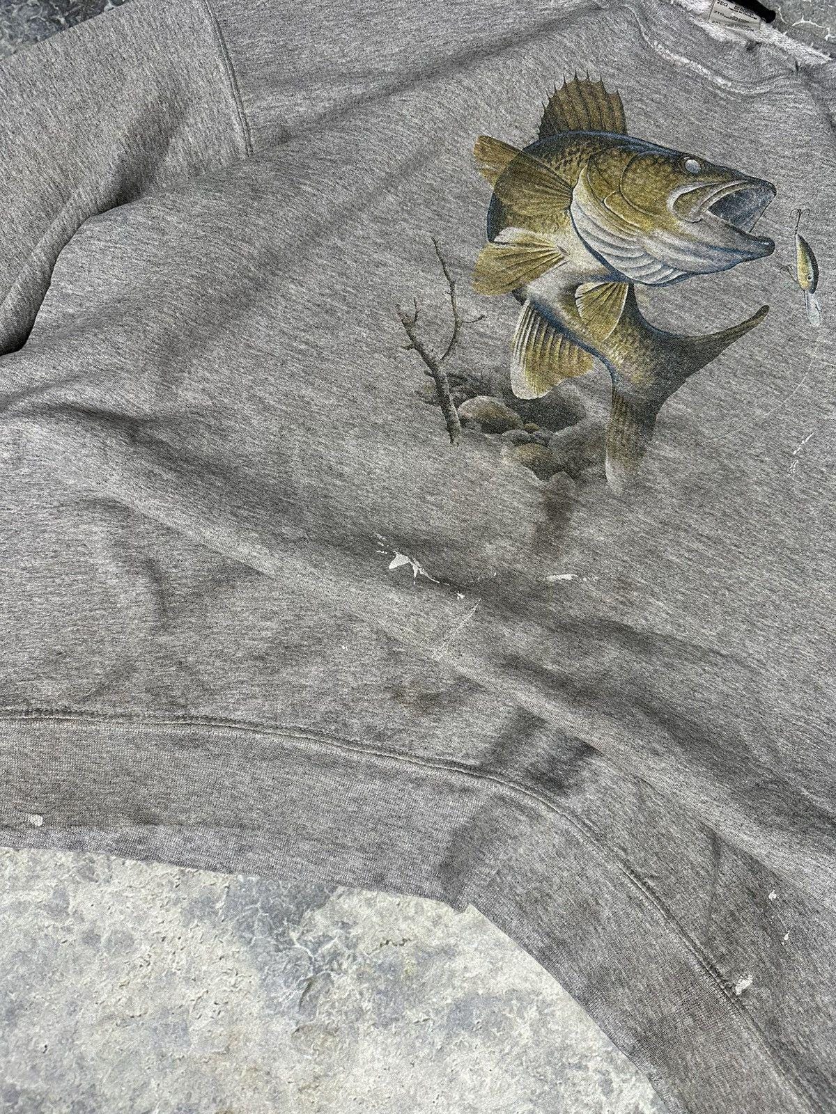 Vintage Thrashed Fishing Crewneck