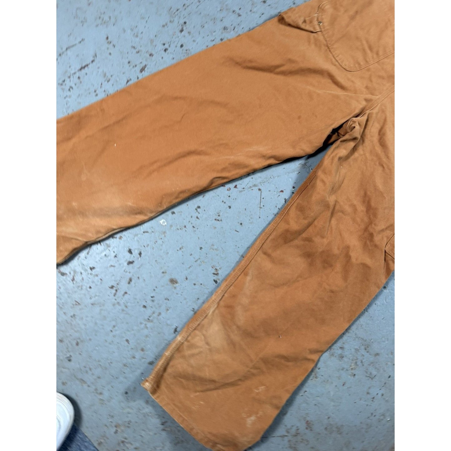 Vintage Faded Dickies Beige Overalls