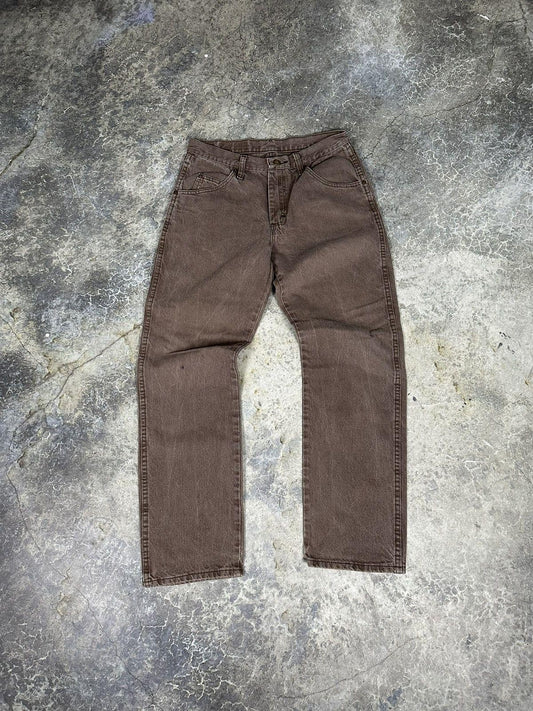 Vintage Mocha Brown Wrangler Jeans