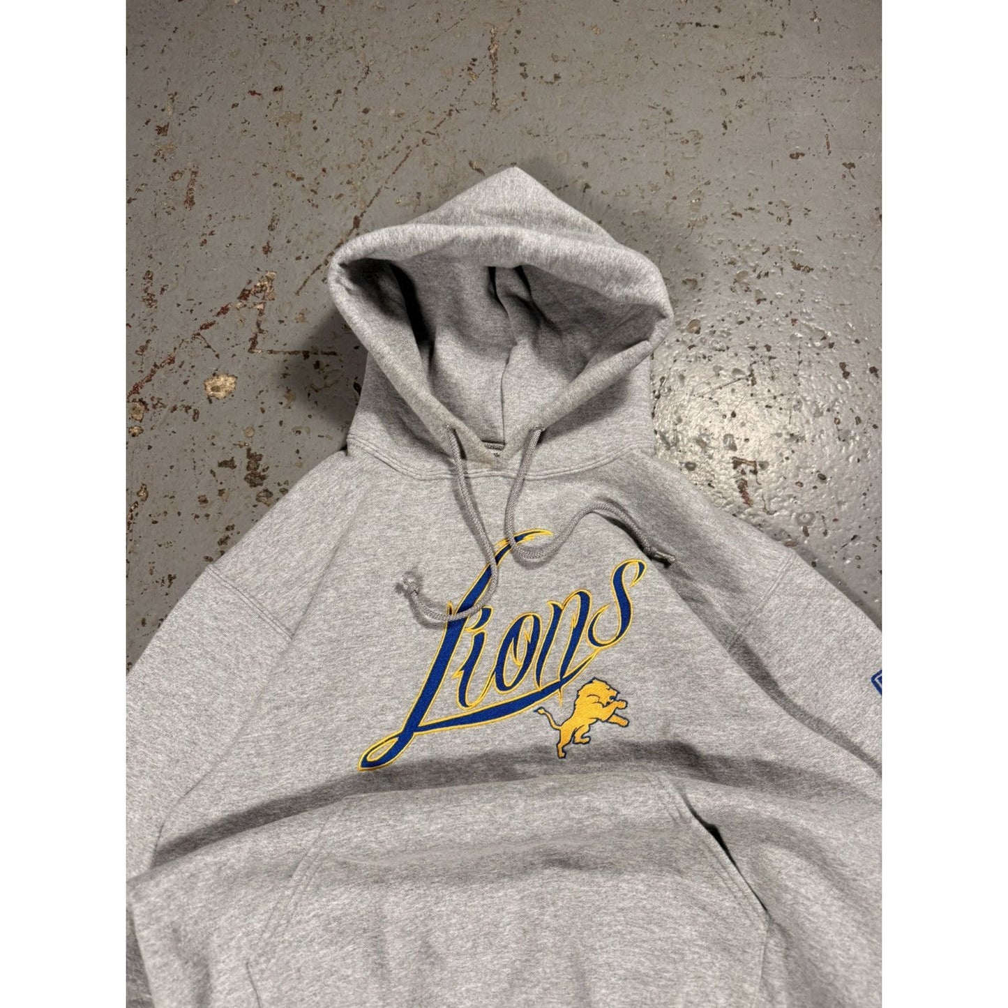 Vintage Detroit Lion Football Nfl Hoodie