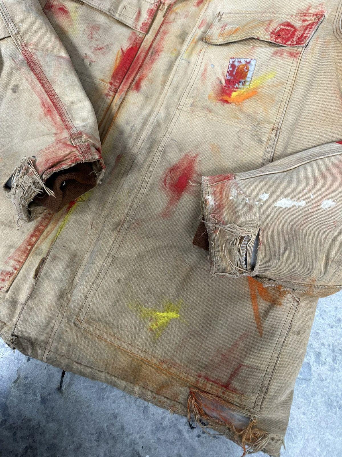 Vintage Painted Carhartt Arctic Jacket