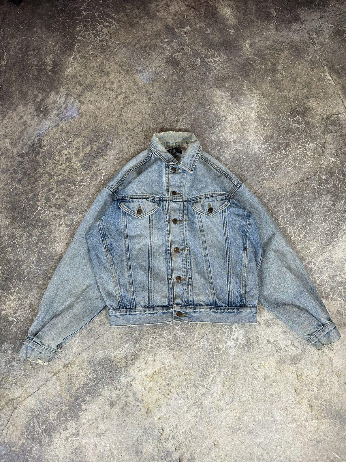 Vintage Distressed Taz Denim Jacket