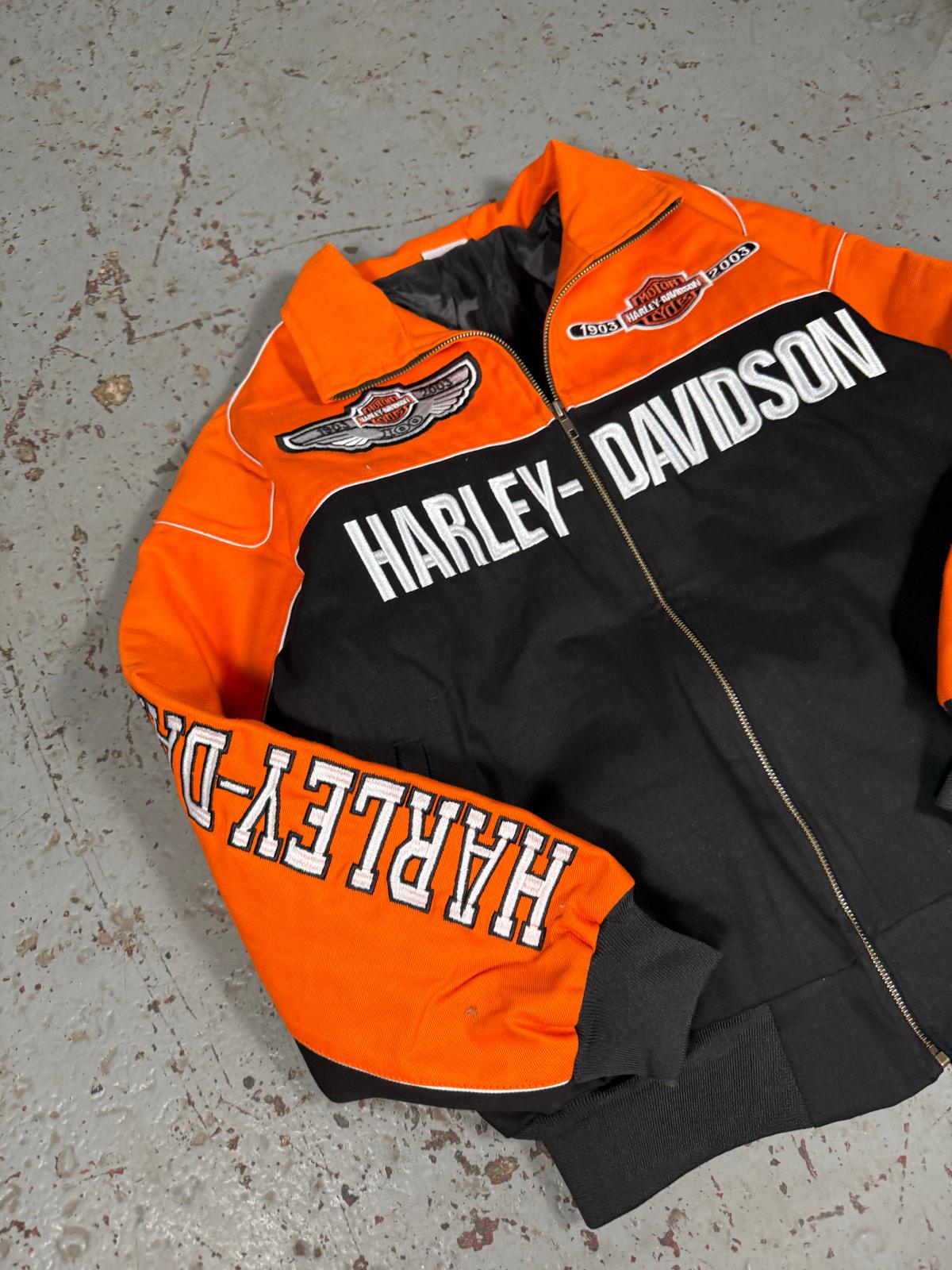 Vintage Harley Davidson NASCAR Jacket
