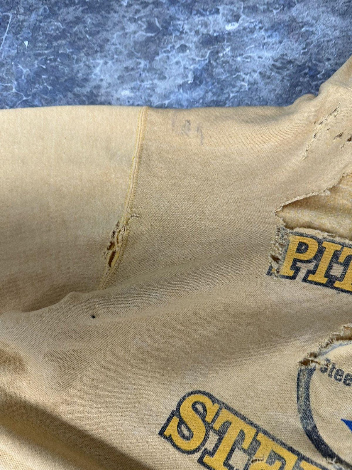 Thrashed and Repaired Pittsburgh Steelers Hoodie
