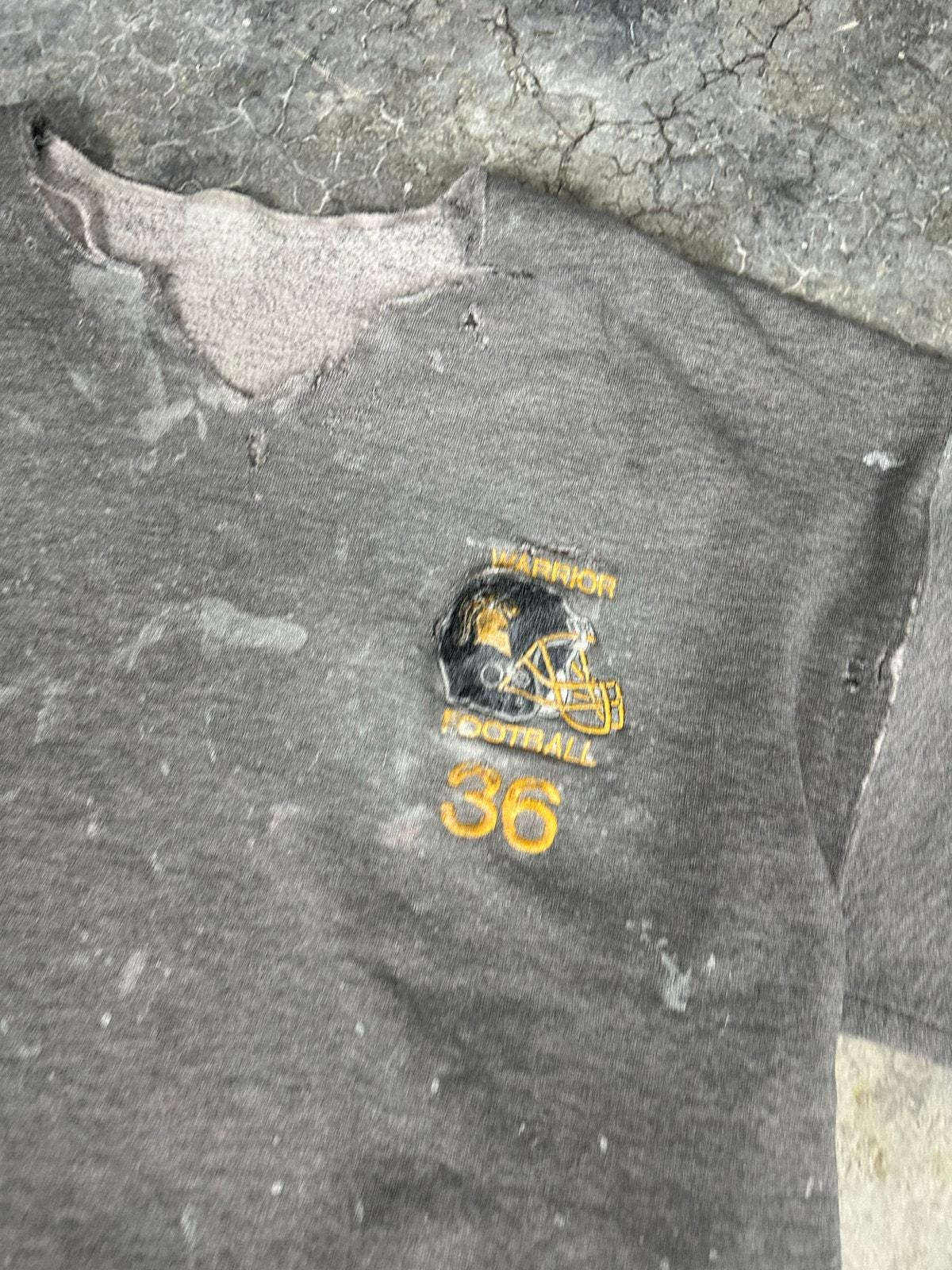 Thrashed Russel’s Athletics sweater