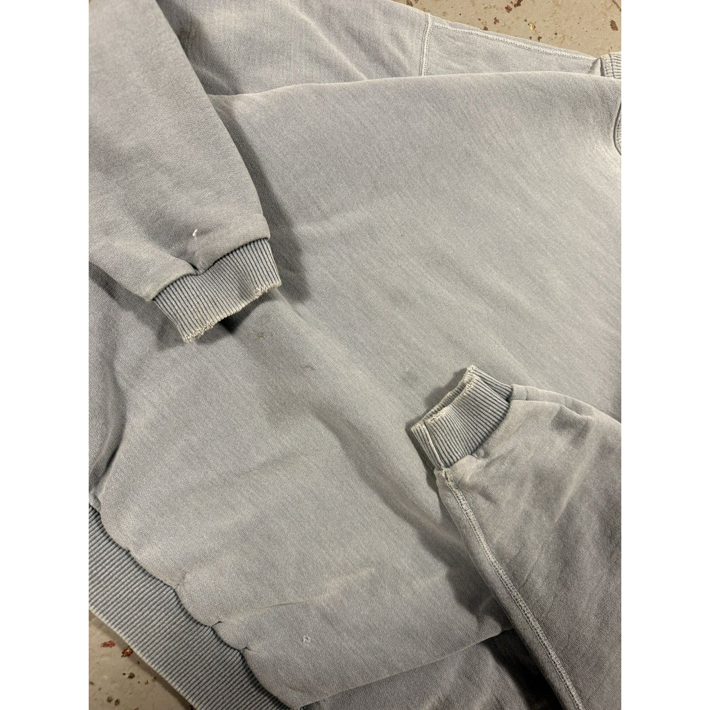 Classic Vintage Blank Blue Crewneck Sweater