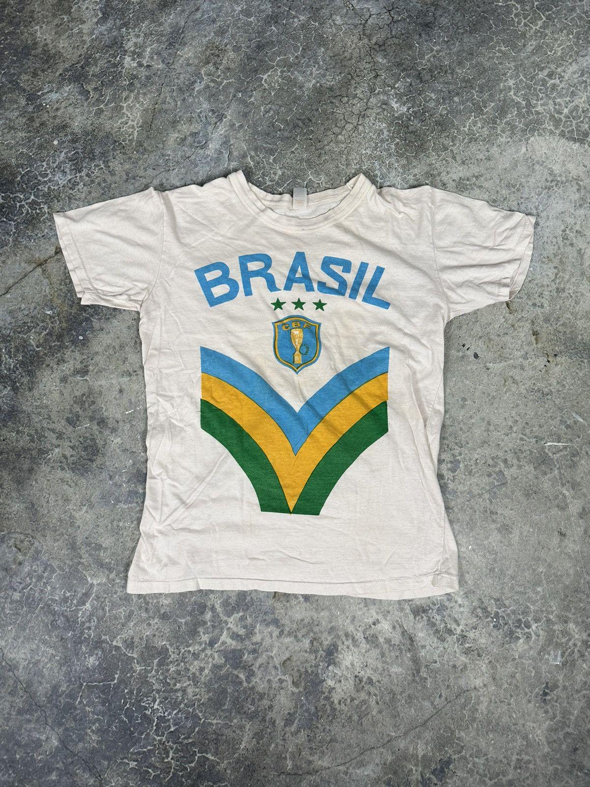 Vintage Brazil futbol Tee
