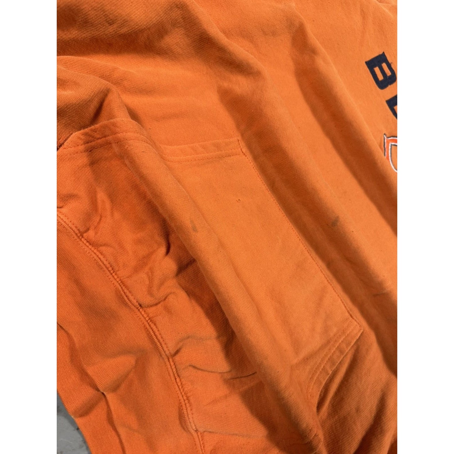 Vintage Thrashed Distressed Faded Chicago Bears Hoodie