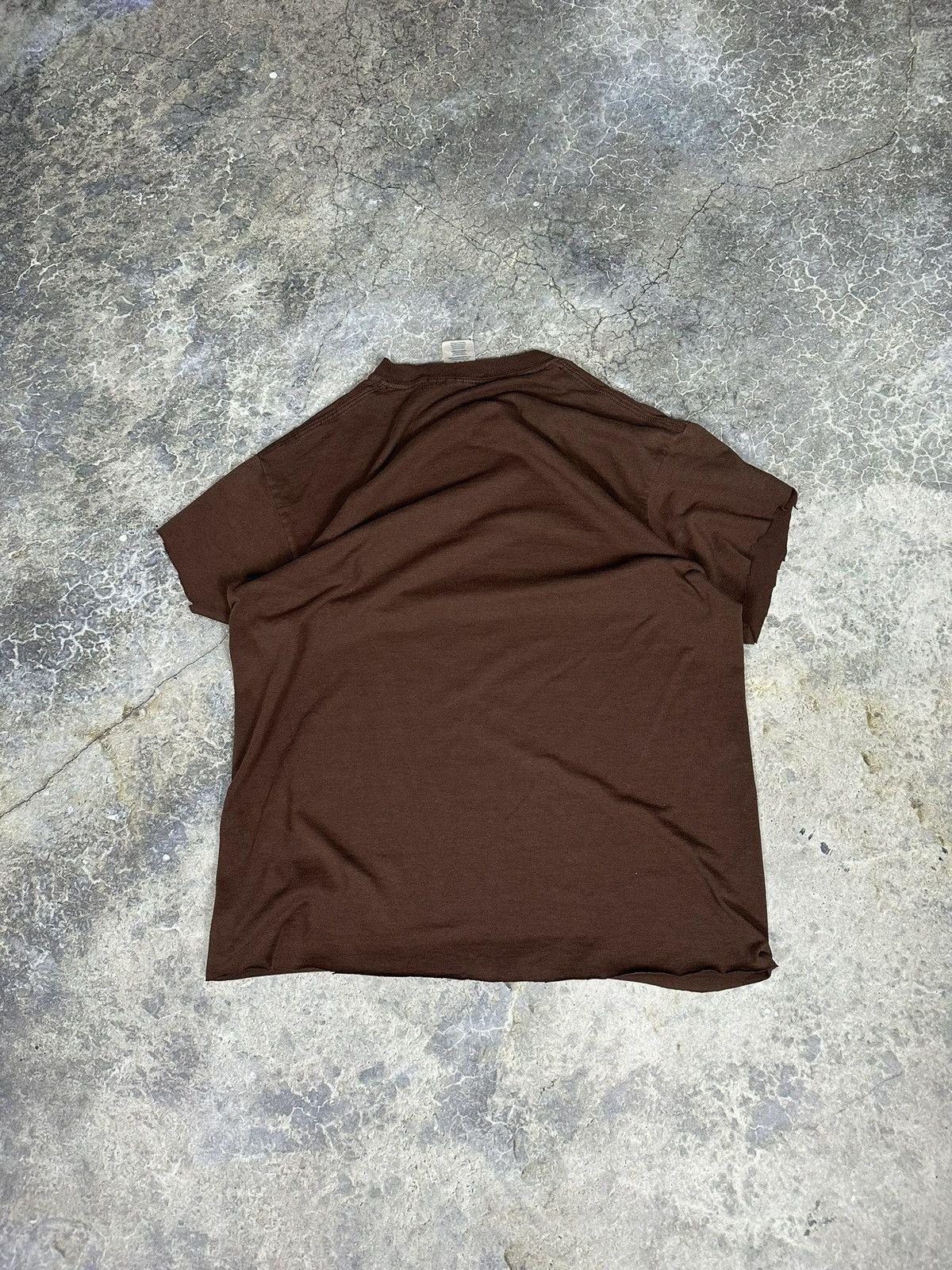 Vintage Mocha Brown Jdm Cropped Tee