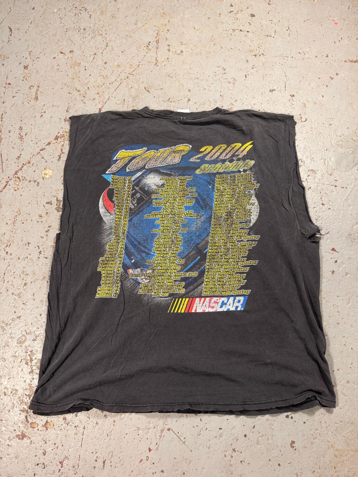 Vintage NASCAR Thrashed Cutoff