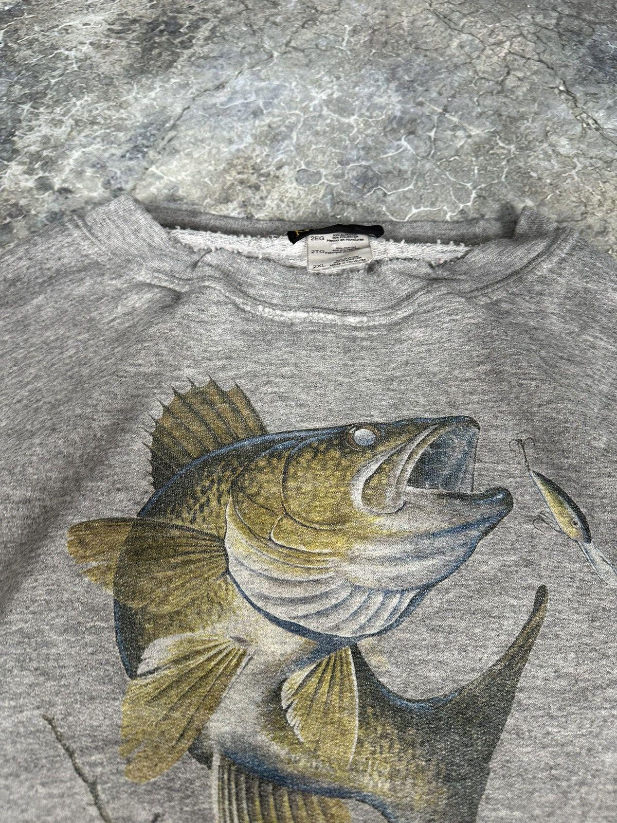 Vintage Thrashed Fishing Crewneck