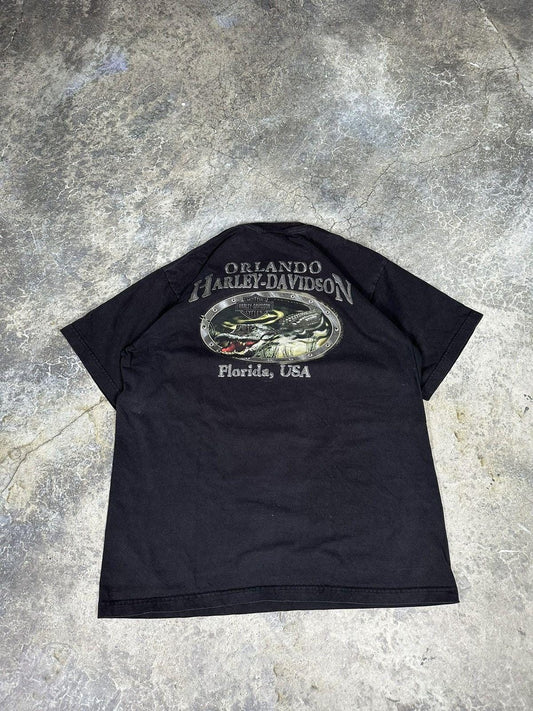 Vintage Harley Davidson Gator Tee