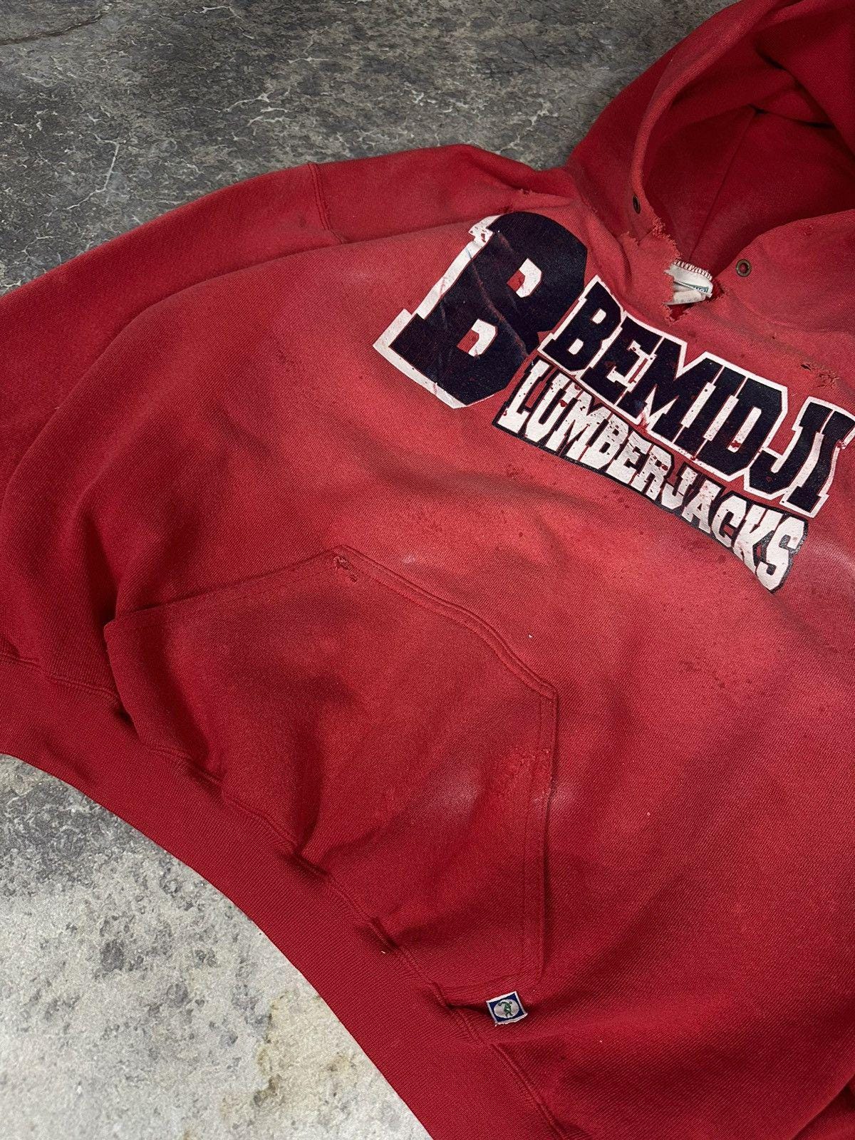 Vintage Thrashed Lumberjacks Hoodie