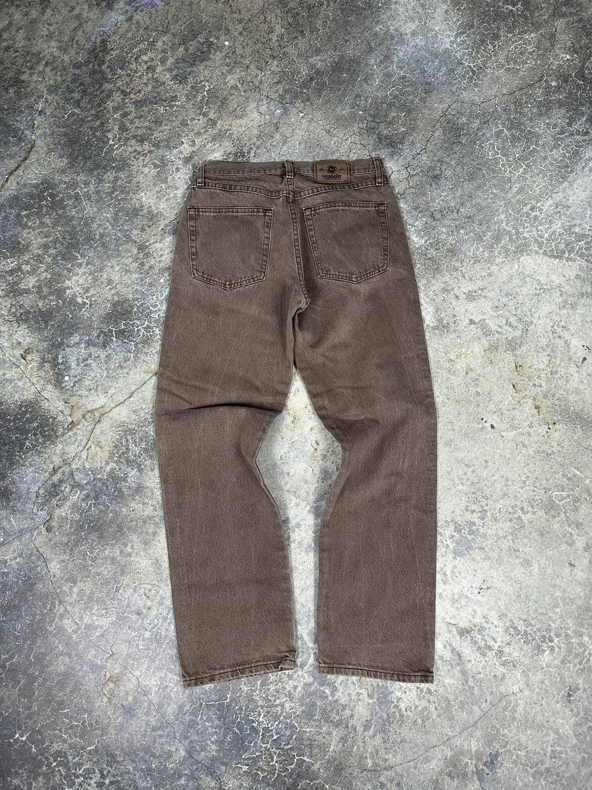 Vintage Mocha Brown Wrangler Jeans