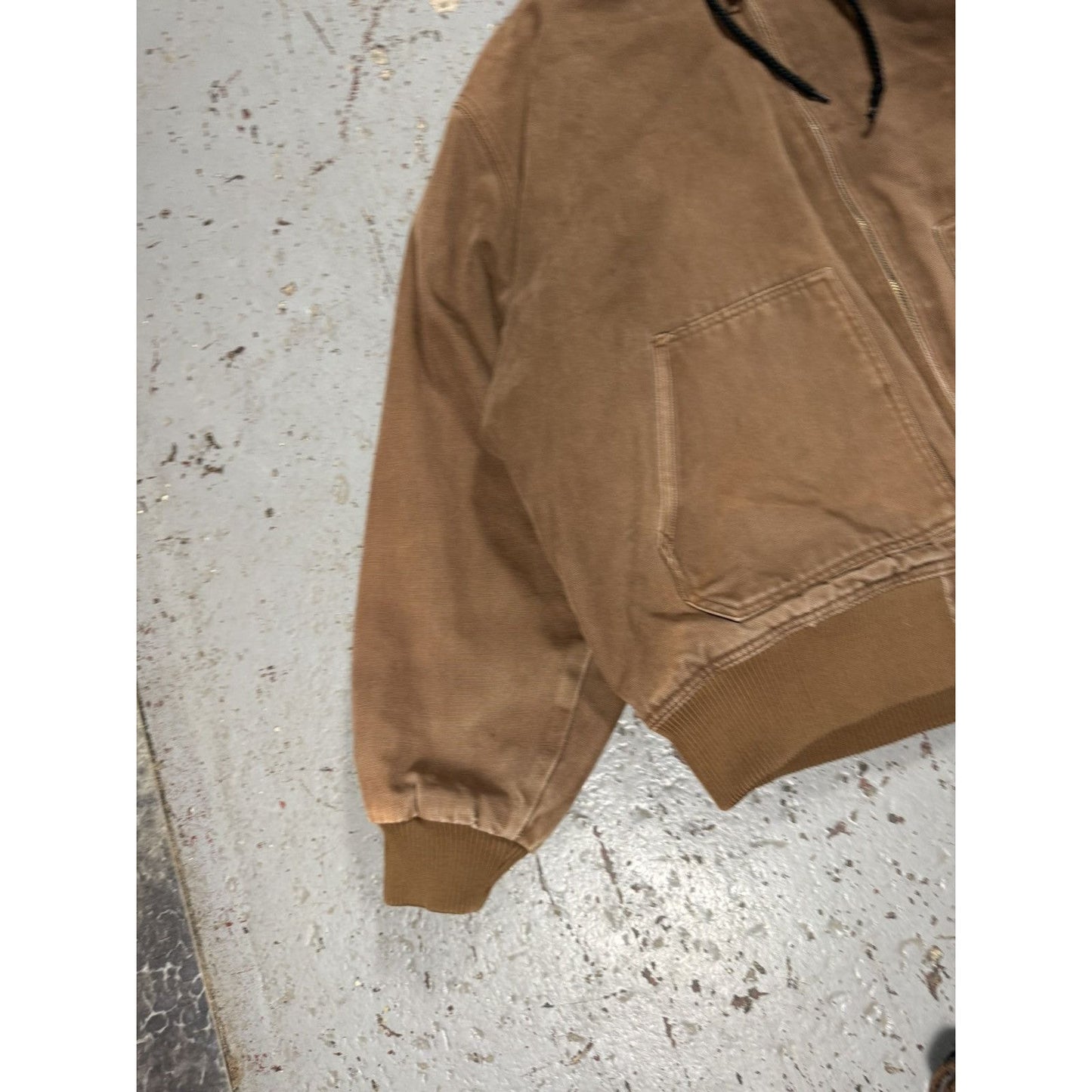 Vintage Mocha Brown Dickies Hooded Carhartt Style Jacket