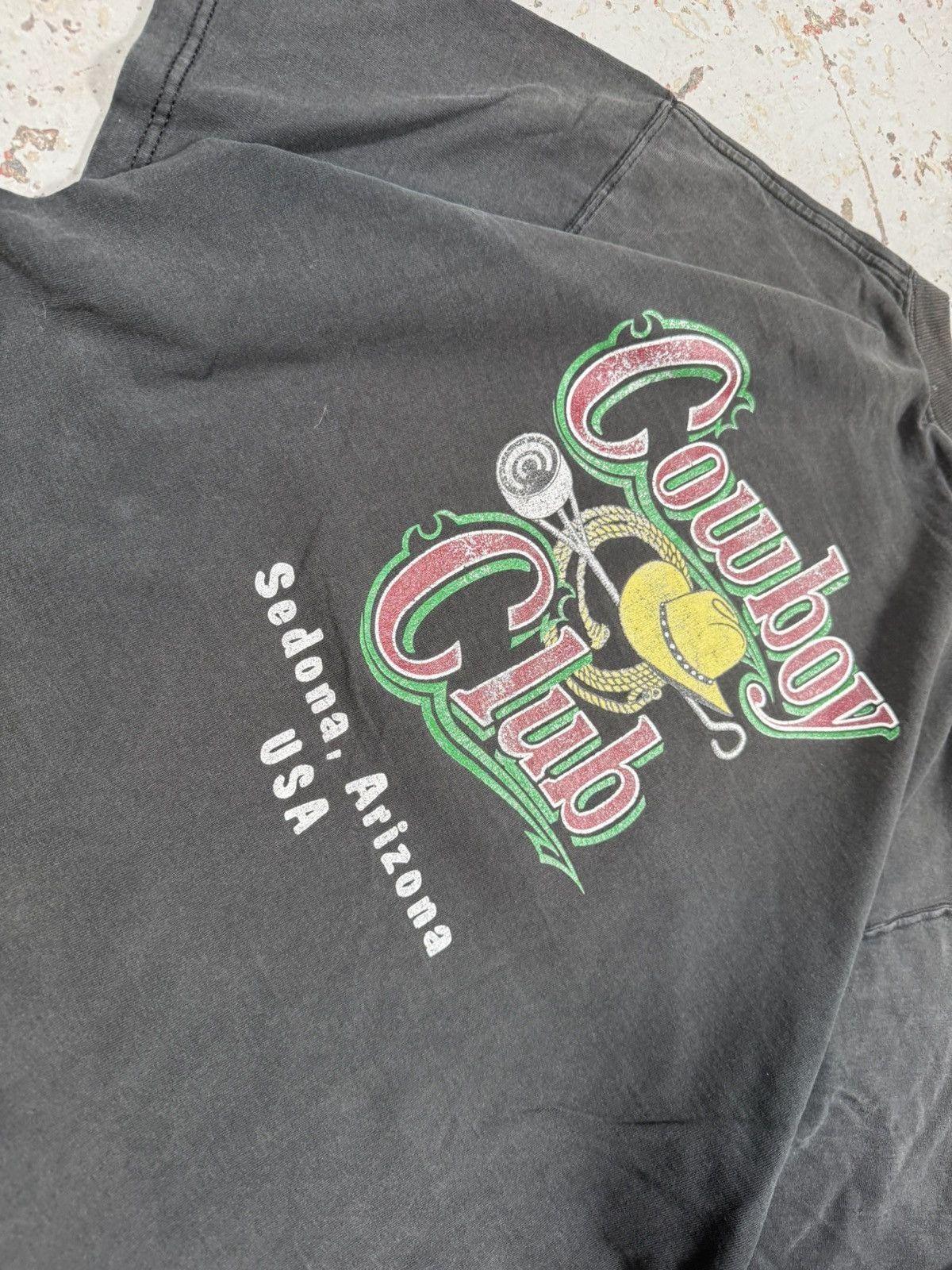 Vintage Faded Cowboy Club Arizona Tee