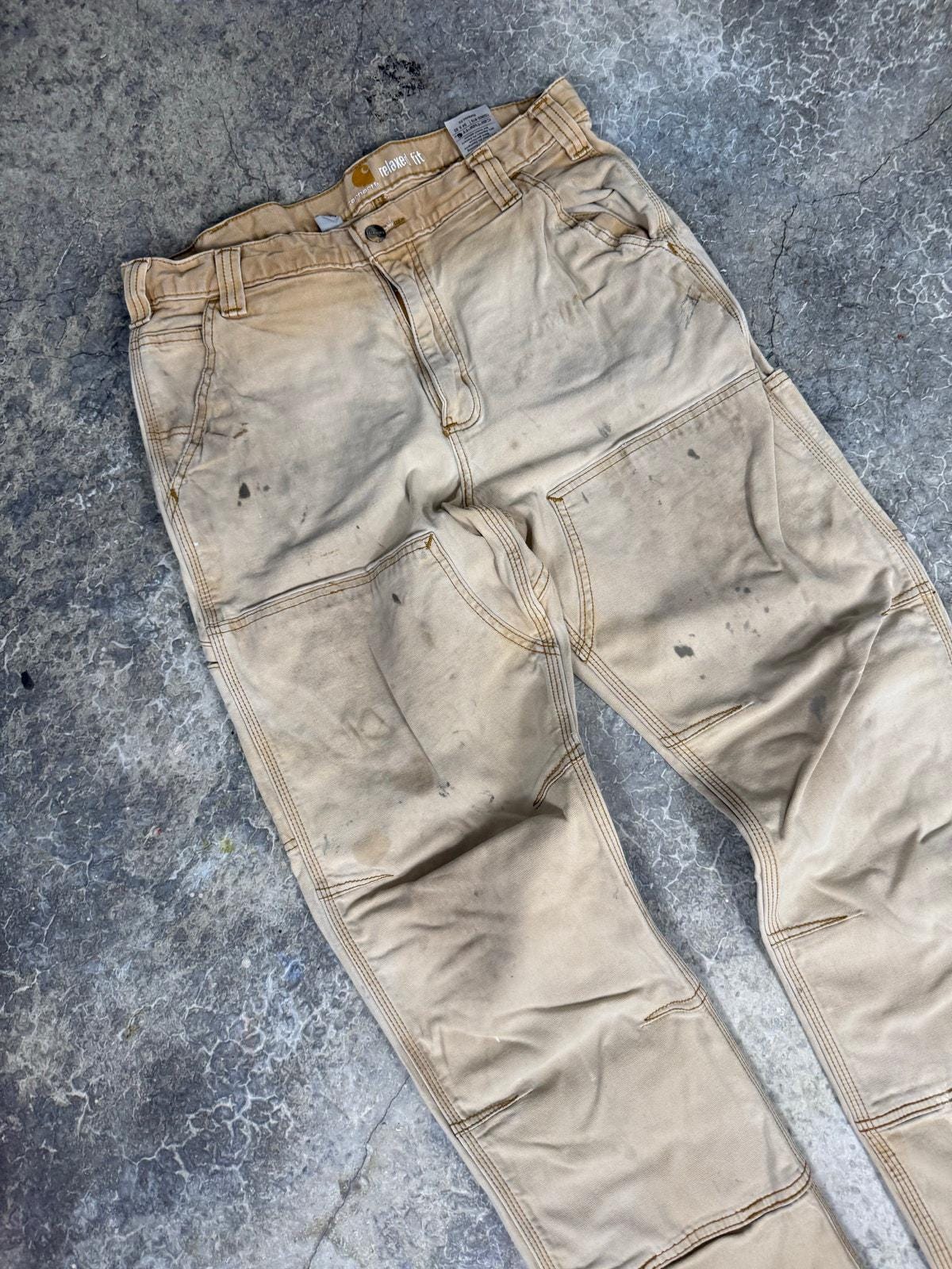 Distressed Carhartt Carpenter Pants