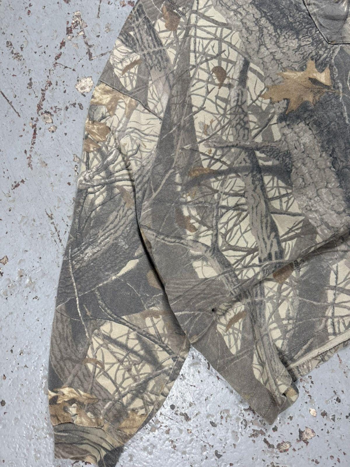 Vintage Real tree Faded Long sleeve Tee