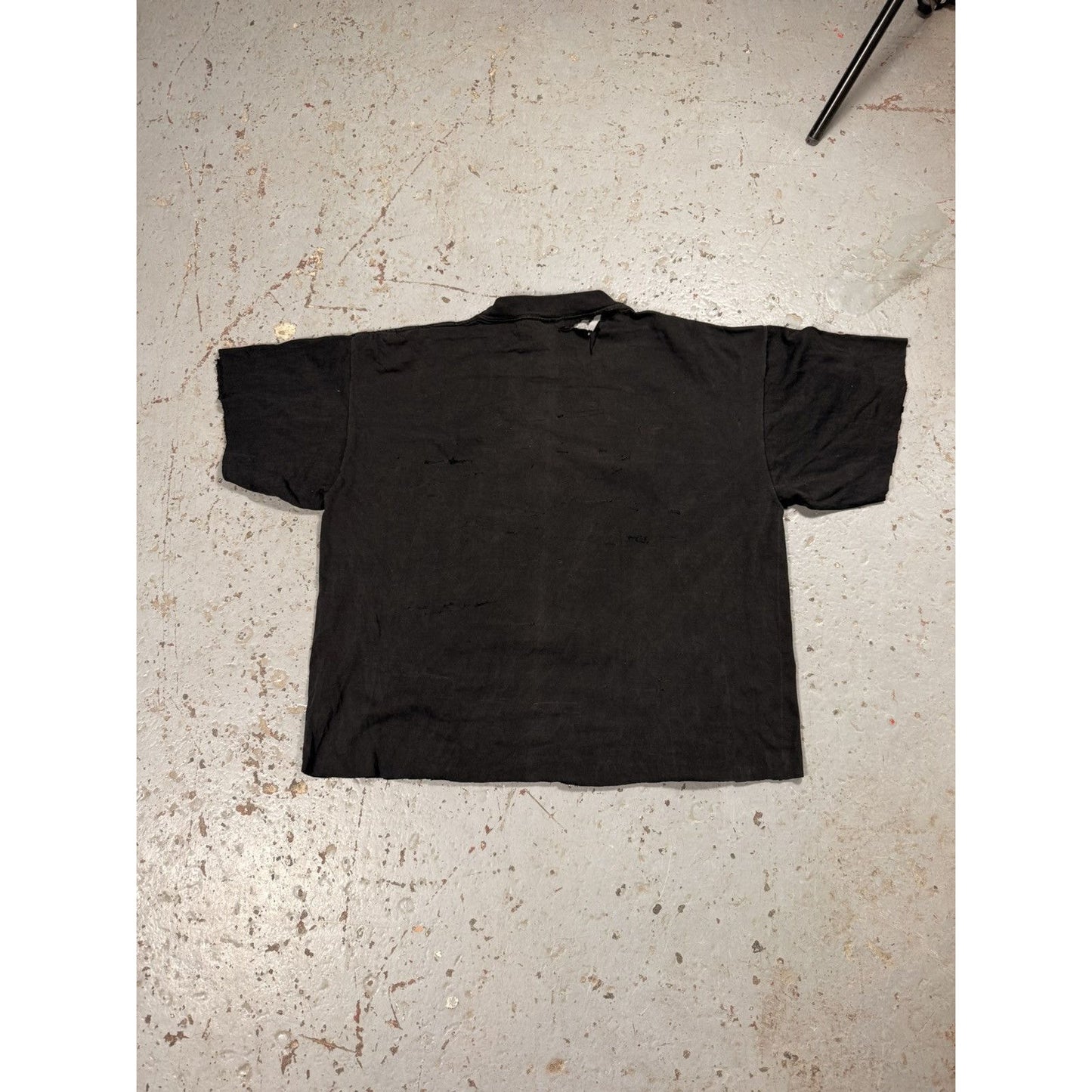 Vintage 1997 Bikers Rodeo Thrashed Cropped Tee