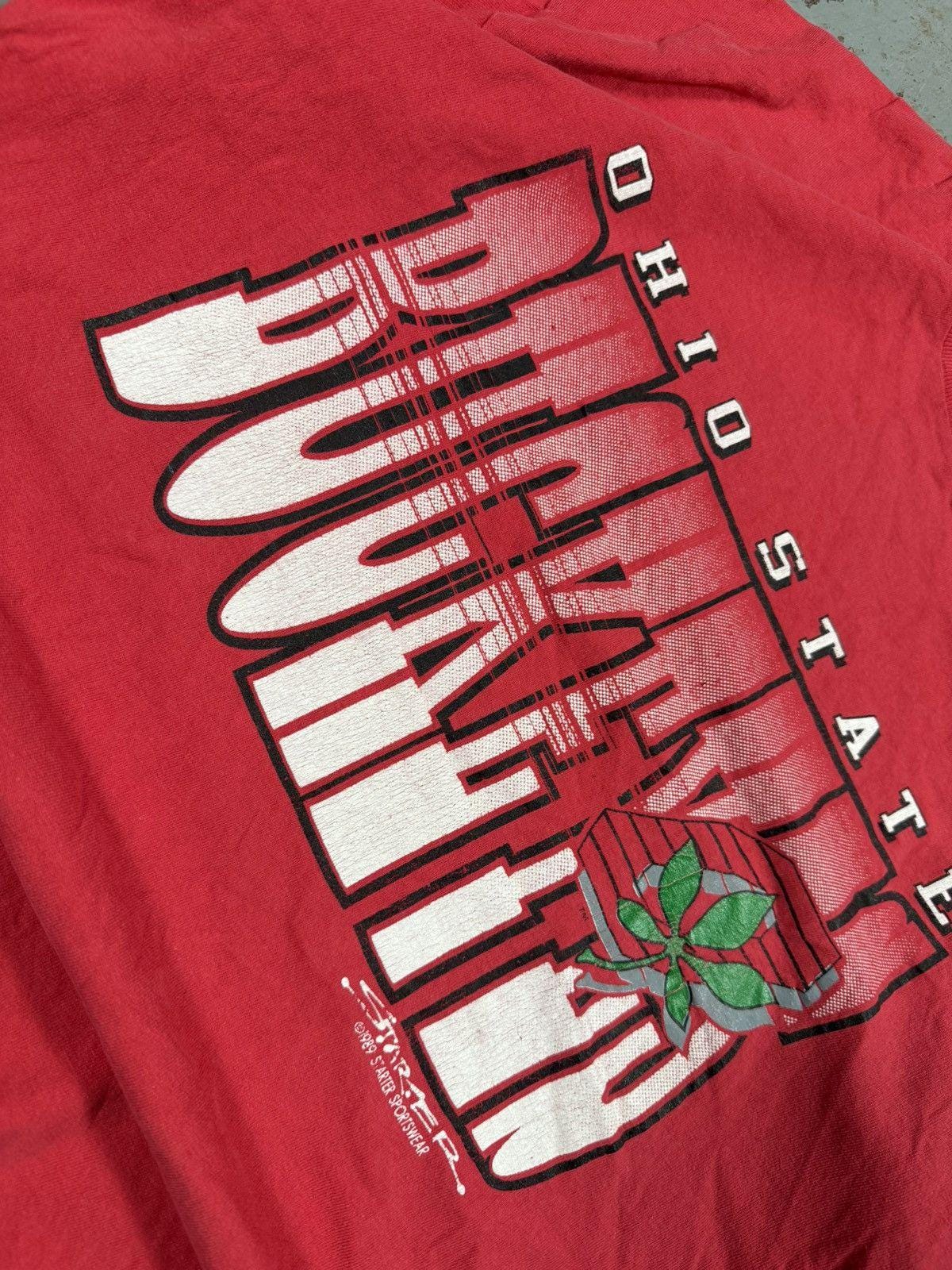 Vintage Ohio State Buckeyes 1989 Starter Tee