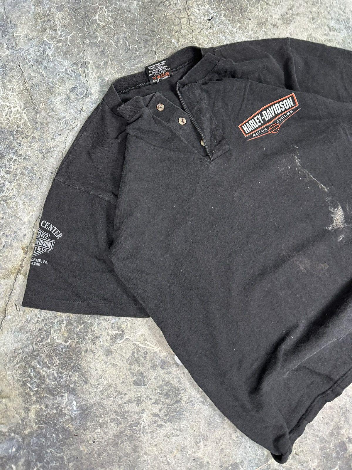 Vintage Harley Davidson Button up