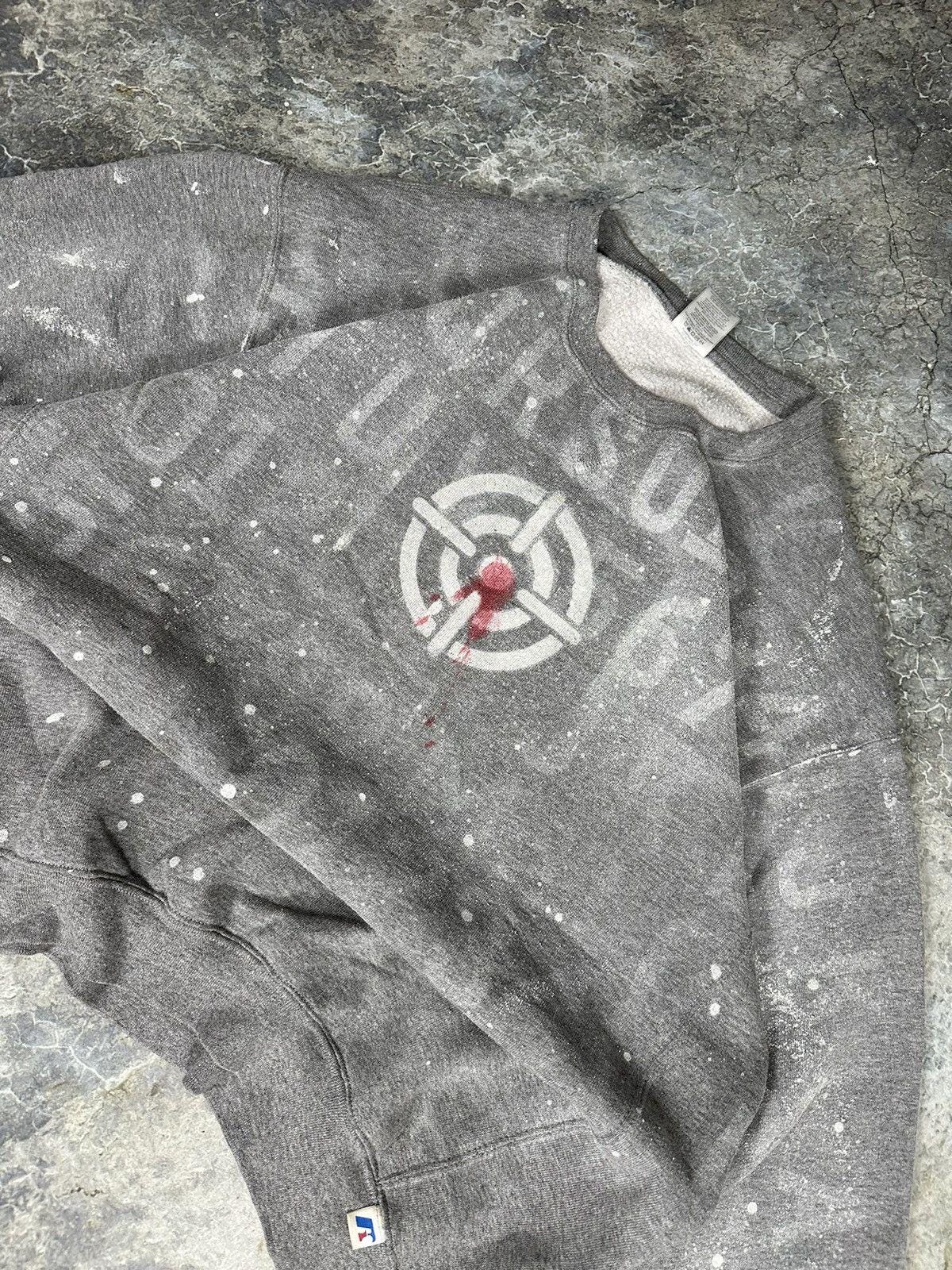 Vintage Custom Russells “BULLSEYE” Crewneck
