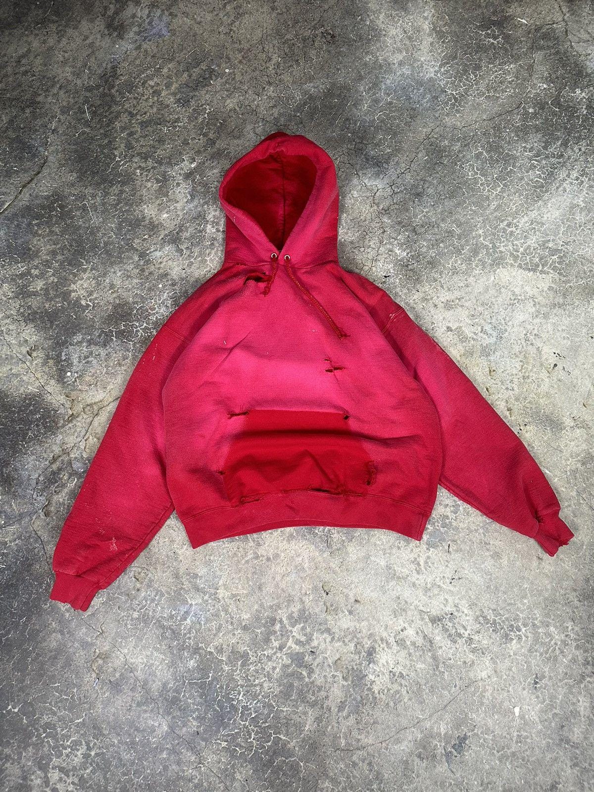 Vintage Perfectly Thrashed and faded Hoodie