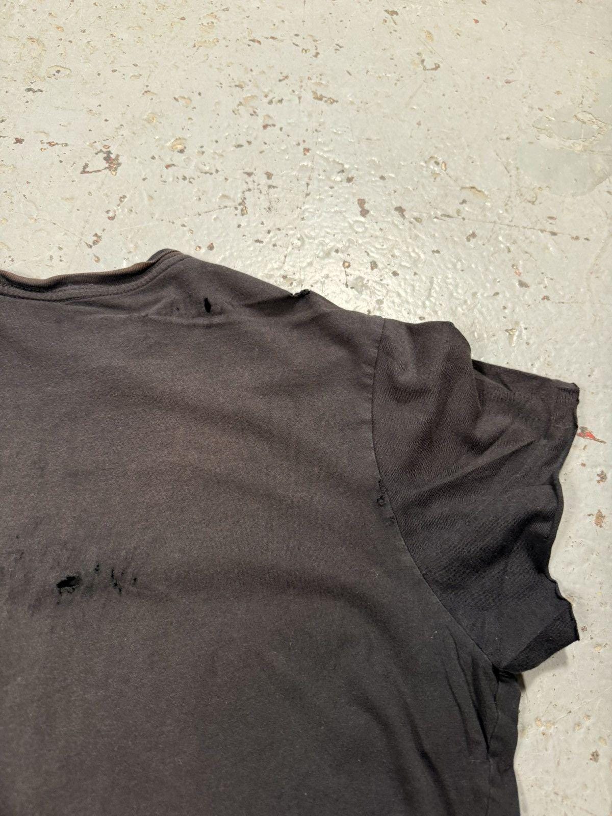 Vintage Cropped Thrashed Harley Tee