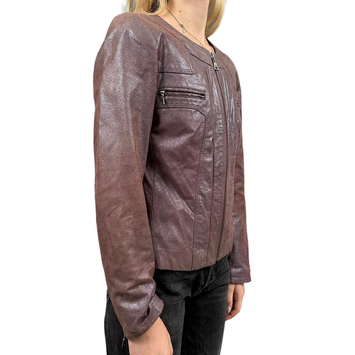 Vintage danier leather jacket length
